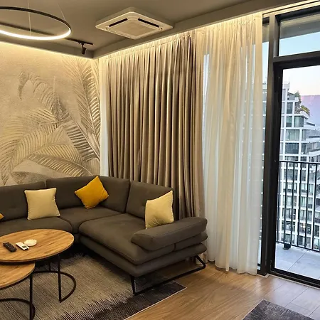 Luxe Living Lakescape Suite - Lake View Residences Апартаменты Тирана